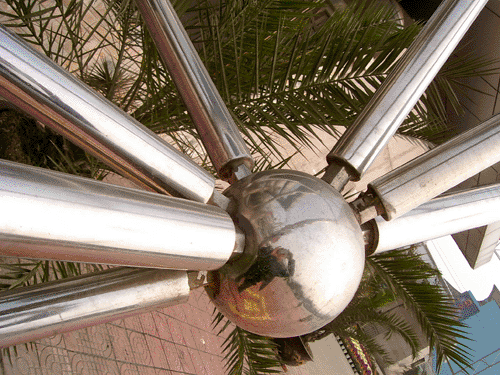 灌南不锈钢螺栓球网架